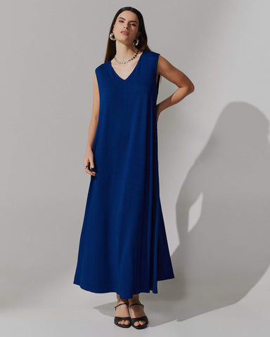Vestido Vicenza Astela Azul Profundo