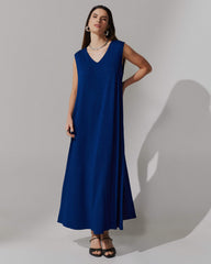 Vestido Vicenza Astela Azul Profundo