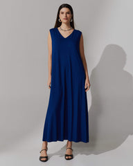 Vestido Vicenza Astela Azul Profundo