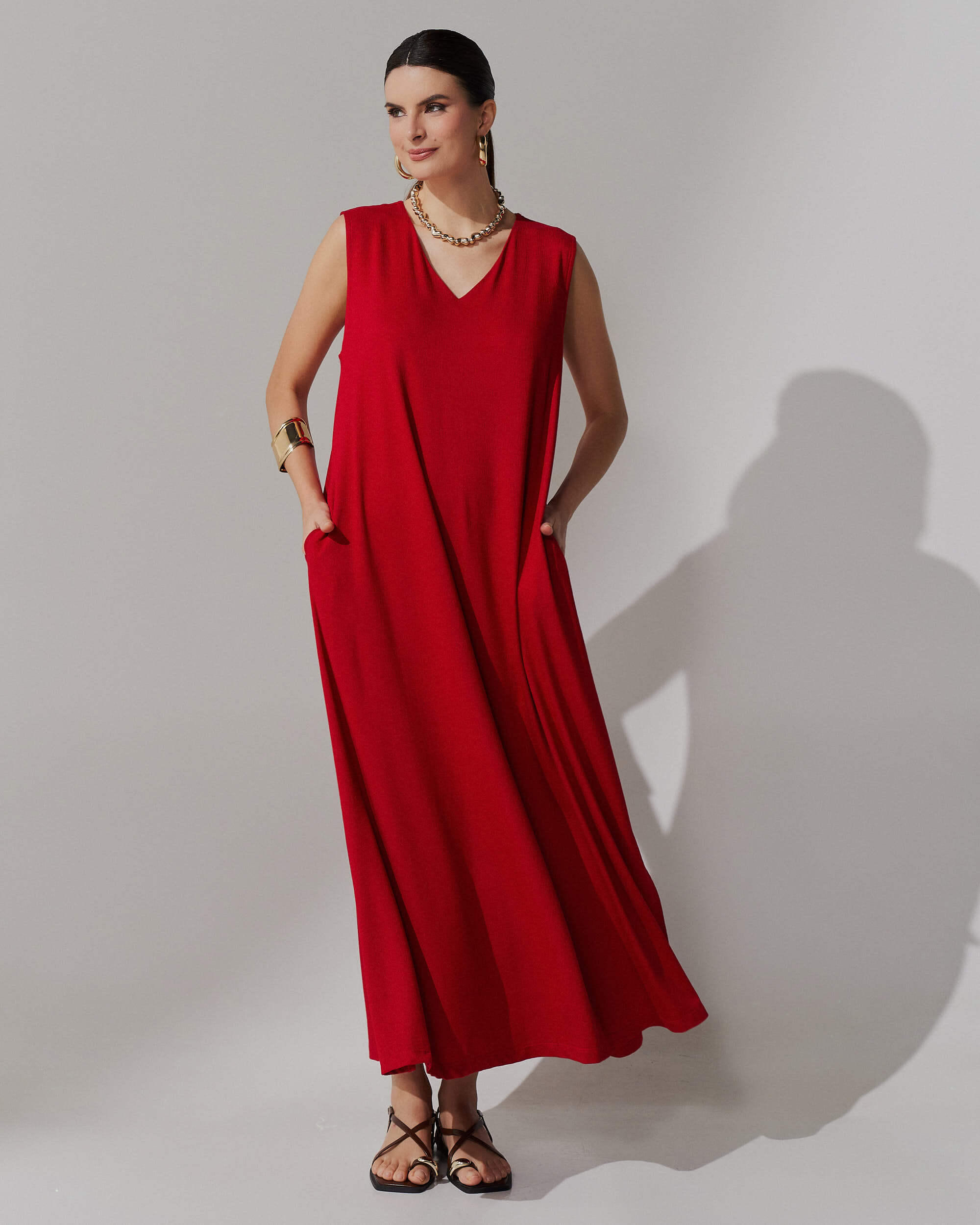 Vestido Vicenza Astela Vermelho