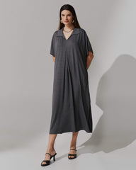 Vestido Vicenza Anne Mescla Escuro