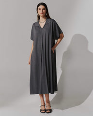 Vestido Vicenza Anne Mescla Escuro