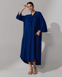 Vestido Vicenza Anastácia Azul Profundo
