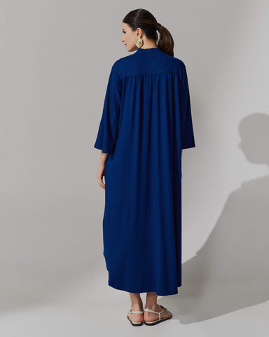Vestido Vicenza Anastácia Azul Profundo