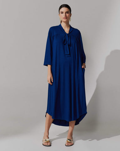 Vestido Vicenza Anastácia Azul Profundo