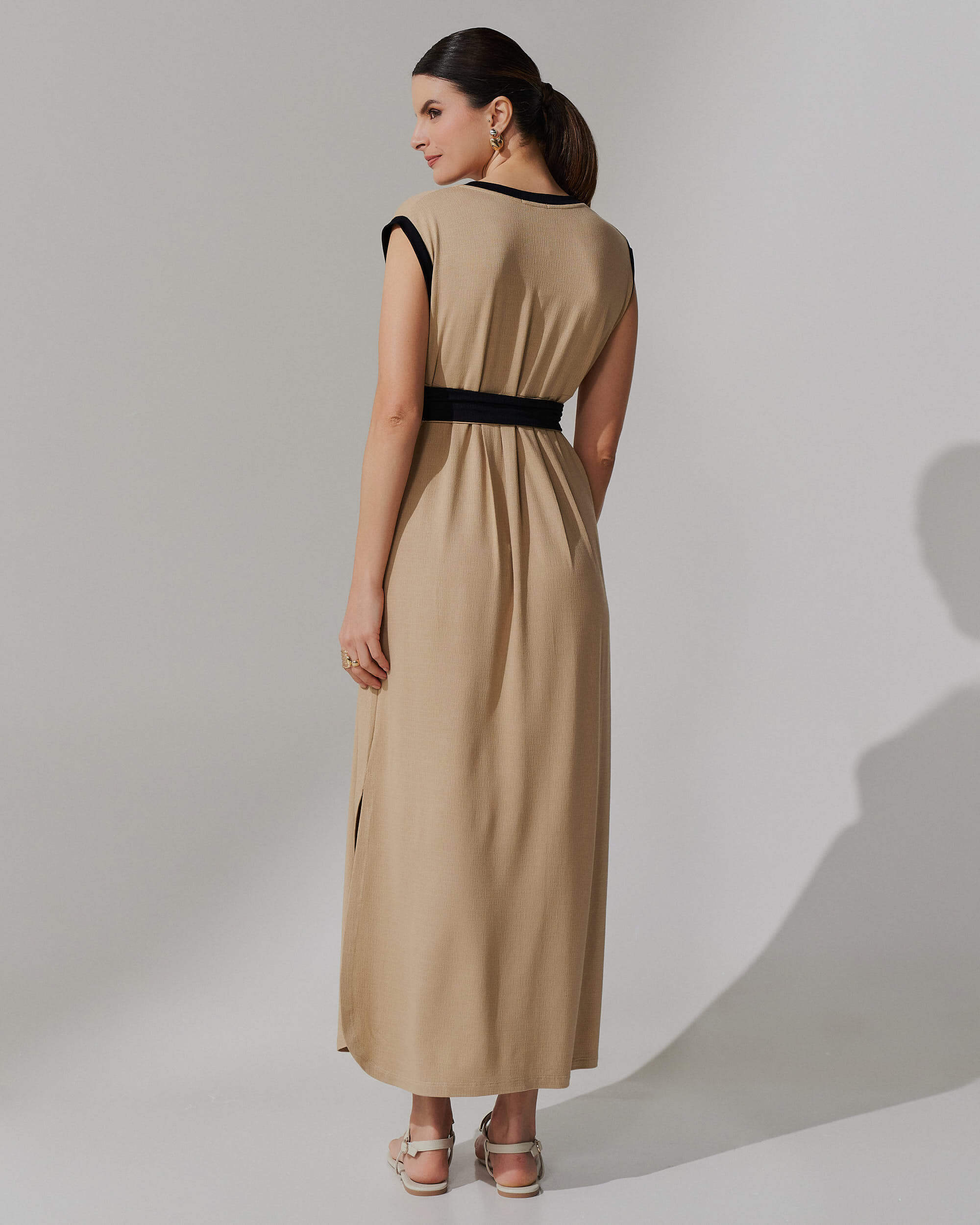 Vestido Vicenza Aera Bege MPB