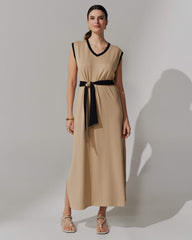 Vestido Vicenza Aera Bege MPB