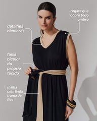 Vestido Vicenza Aera Preto