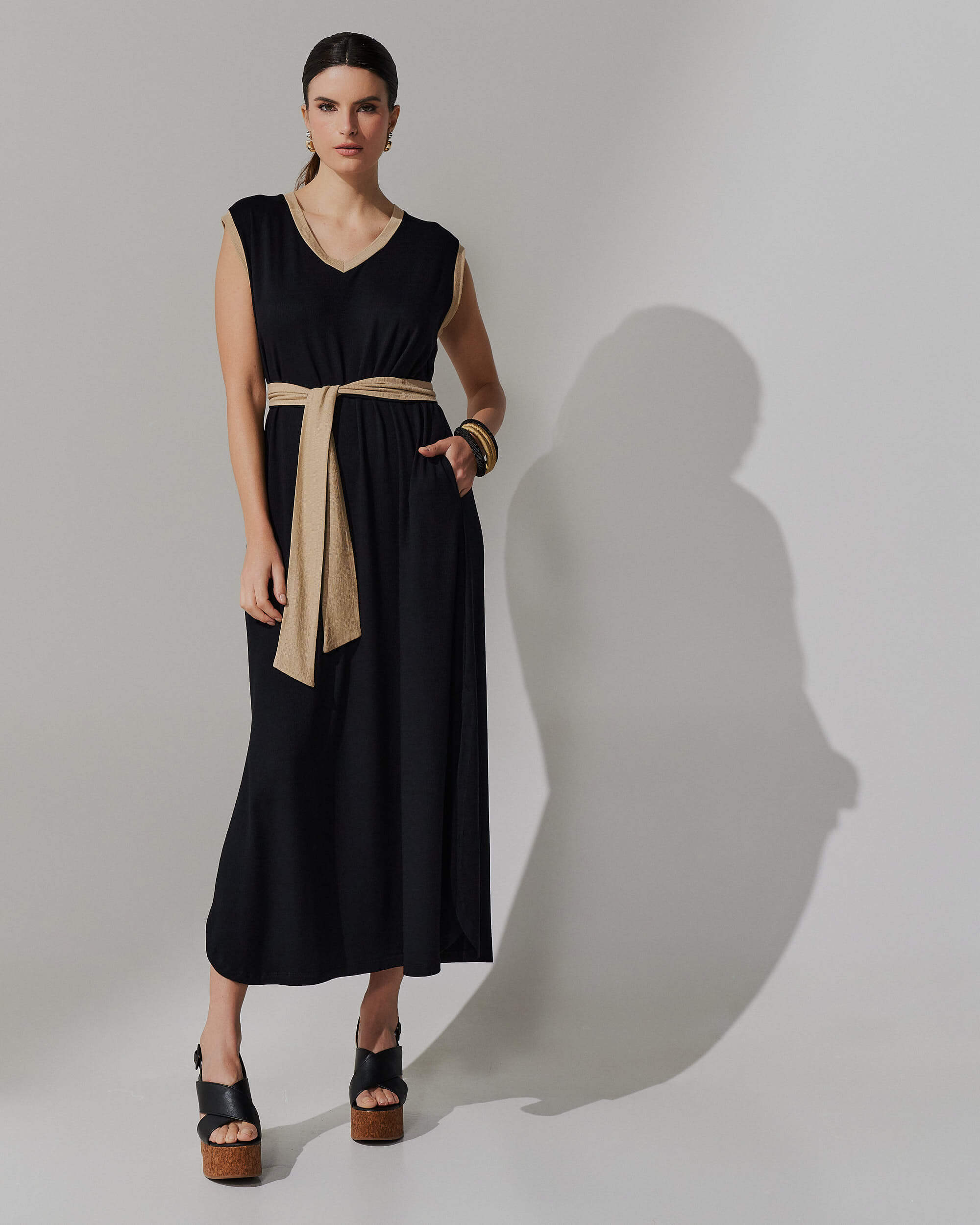Vestido Vicenza Aera Preto