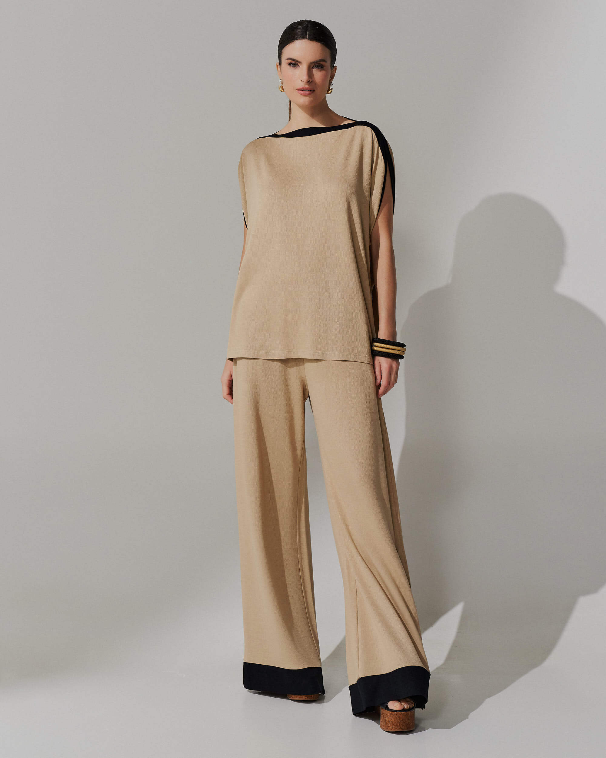 Conjunto Vicenza Afine Bege MPB