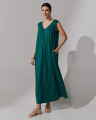 Vestido Agnela Verde Castanheira