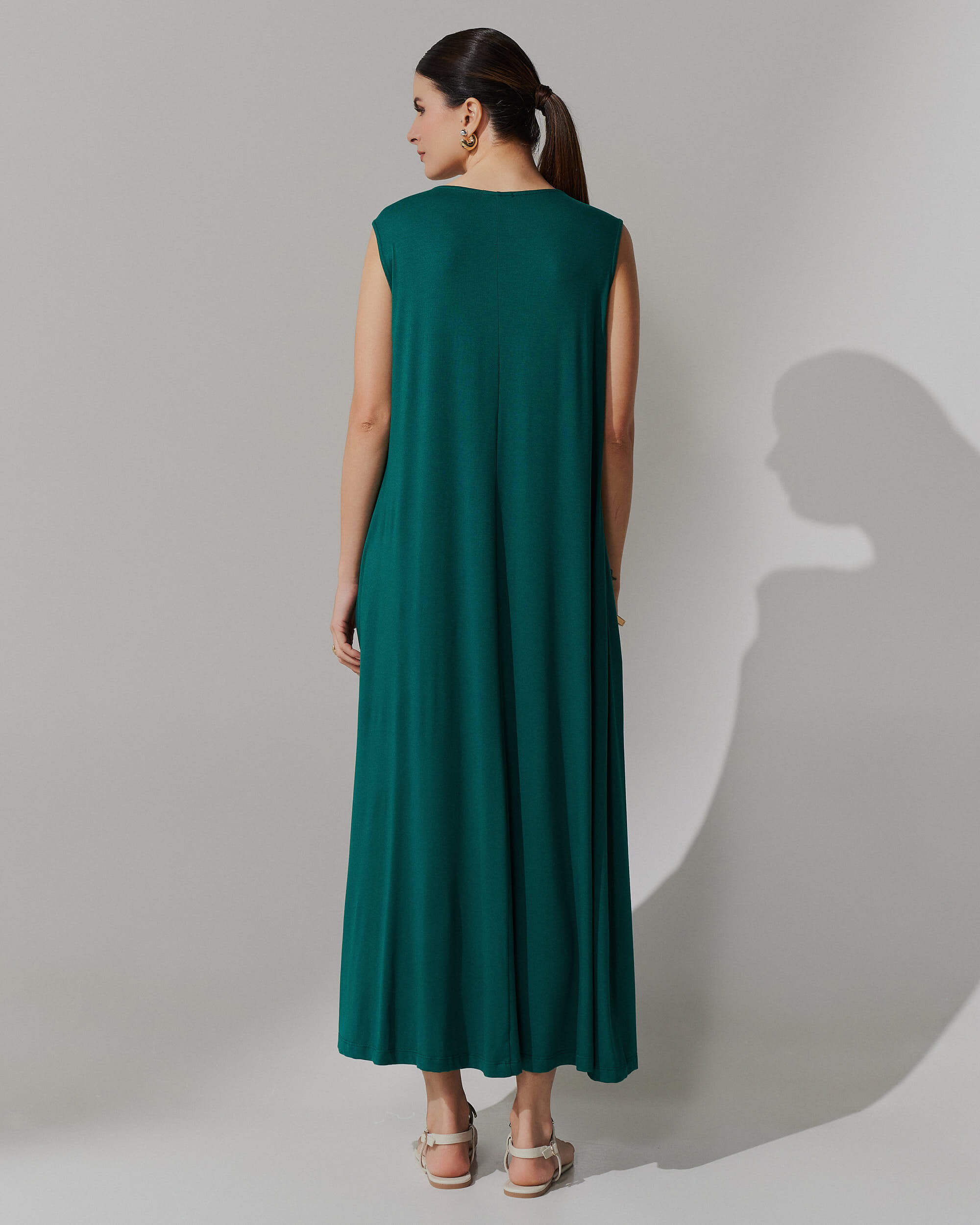 Vestido Agnela Verde Castanheira