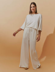 Conjunto Lino Betania Off White