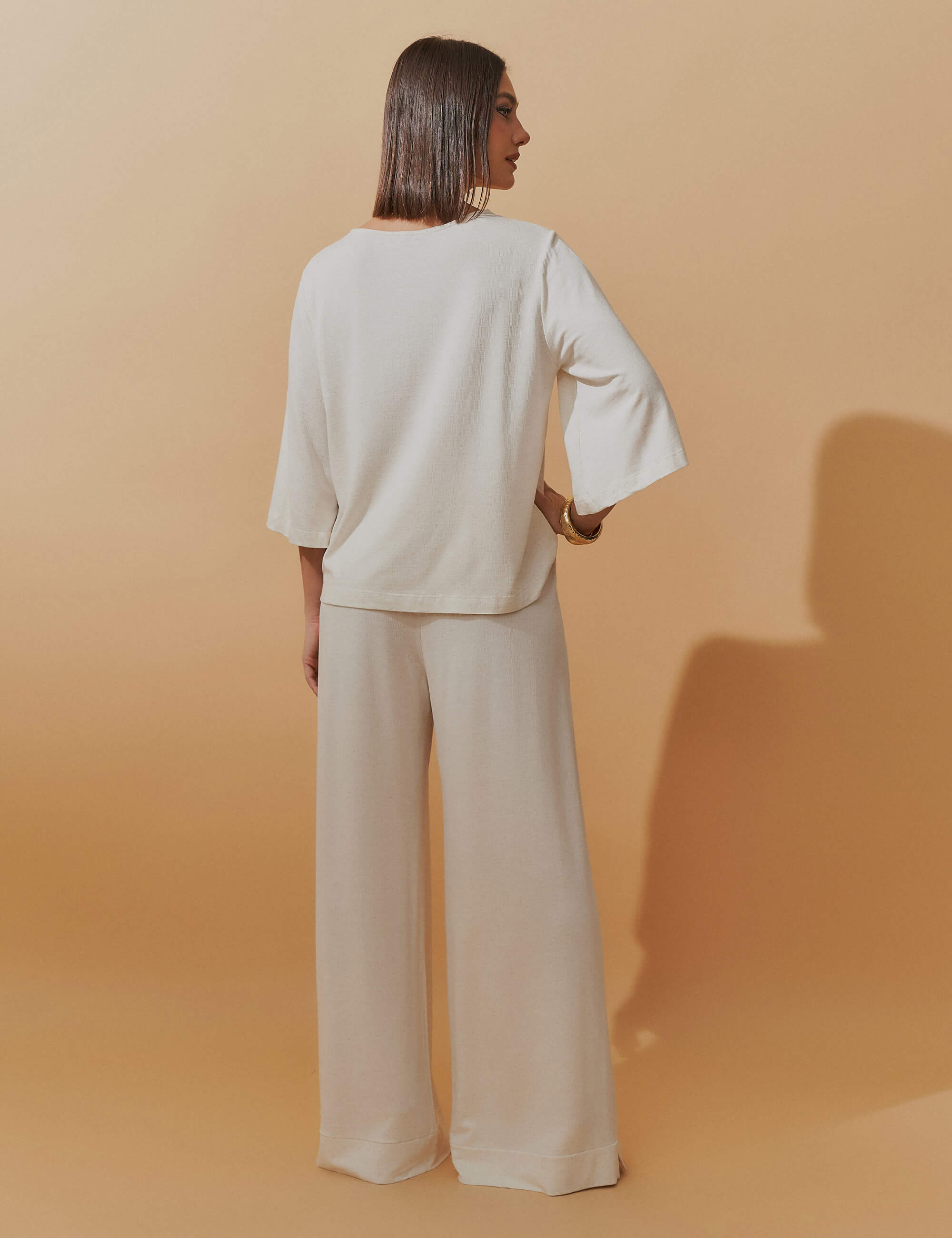 Conjunto Lino Betania Off White