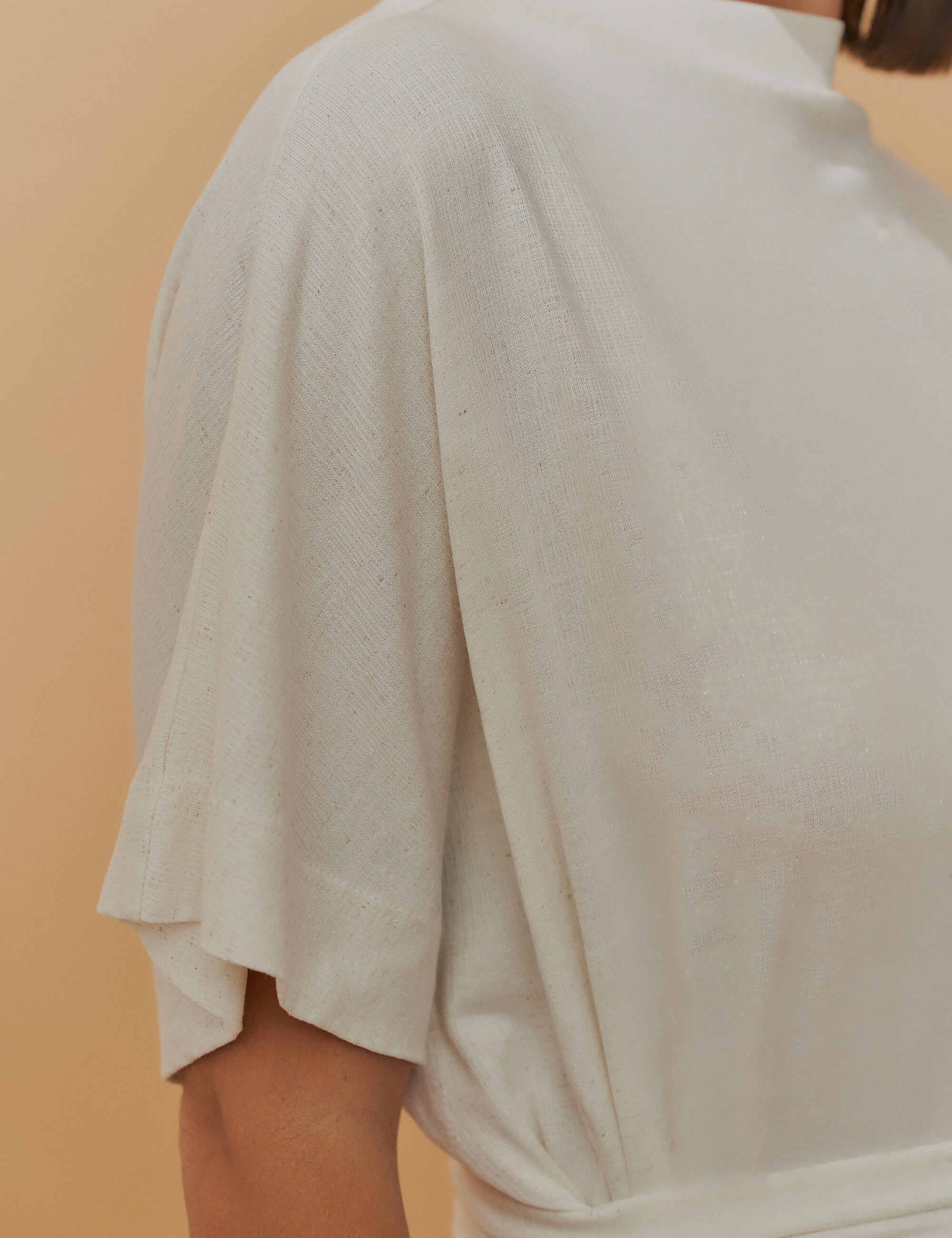 Vestido Lino Brena Off White