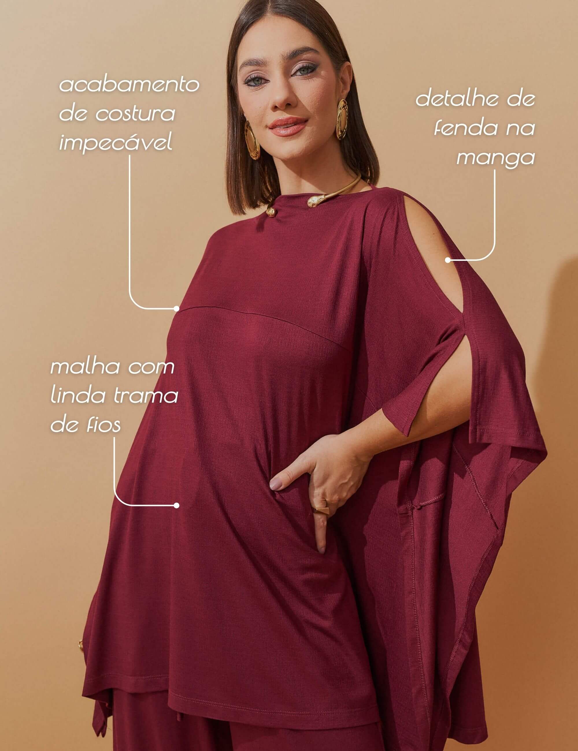 Conjunto Vicenza Benedita Bordo