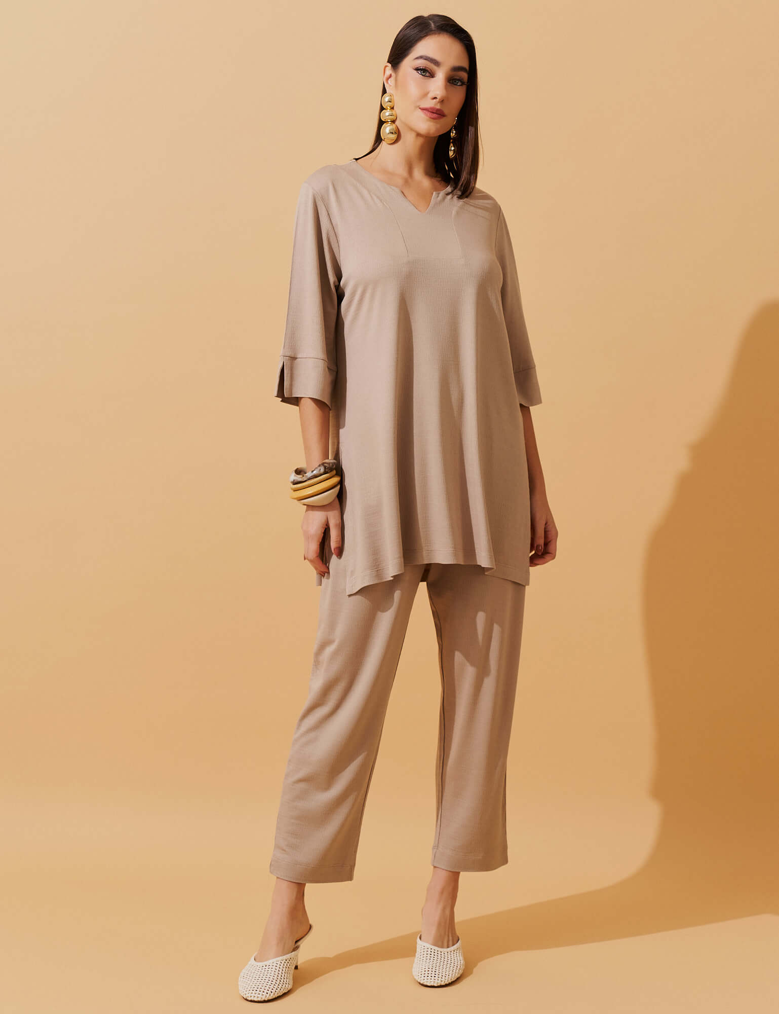 Conjunto Vicenza Briana Taupe