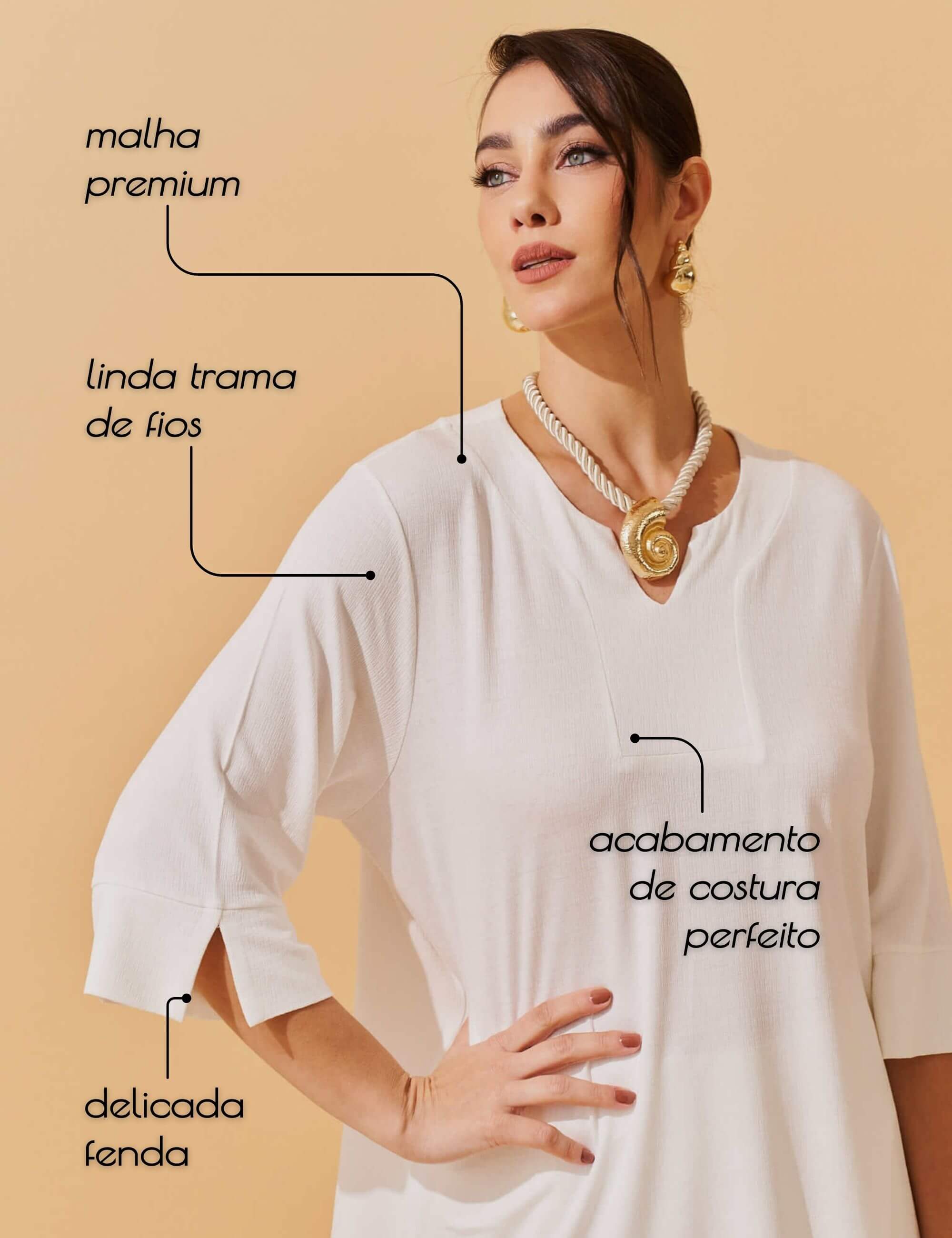 Conjunto Vicenza Briana Off White