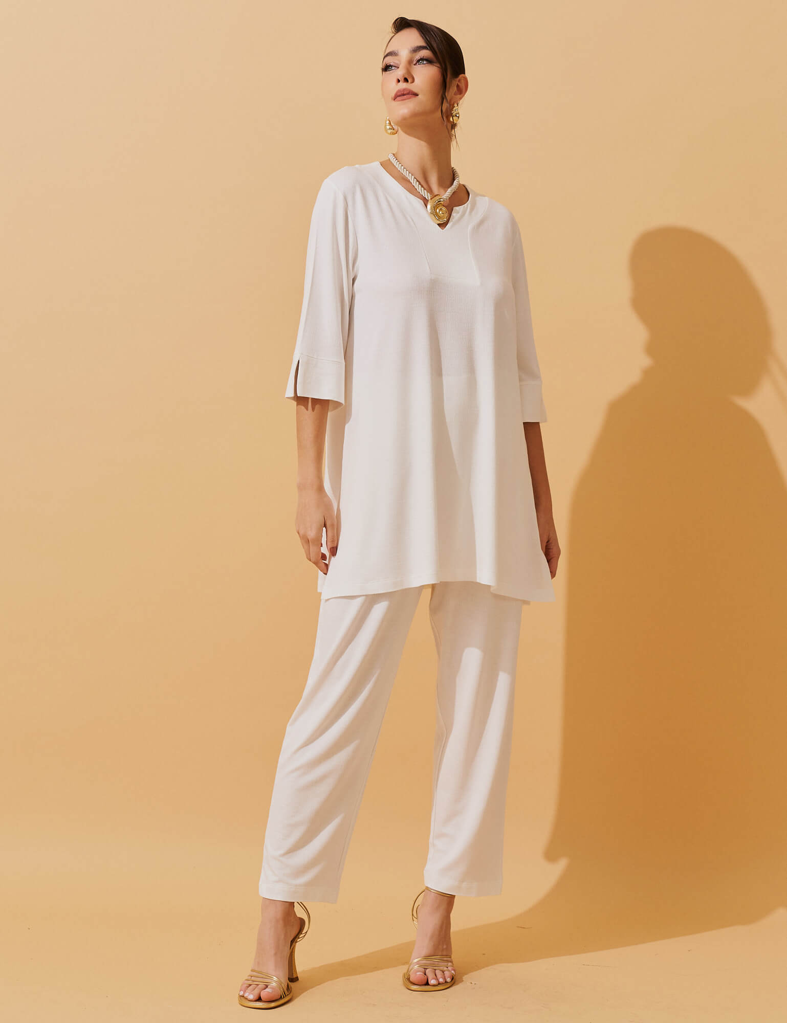 Conjunto Vicenza Briana Off White