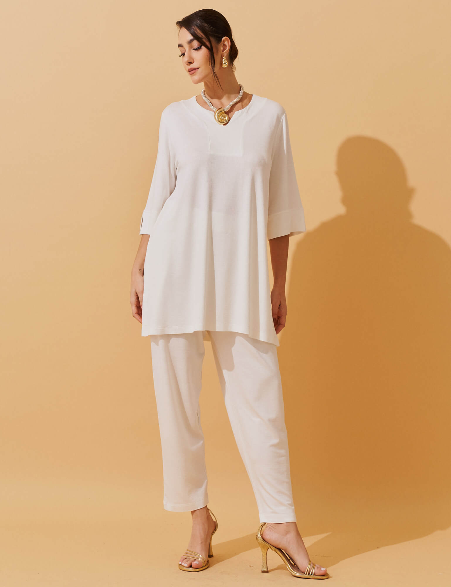 Conjunto Vicenza Briana Off White