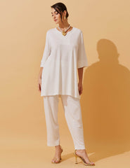 Conjunto Vicenza Briana Off White