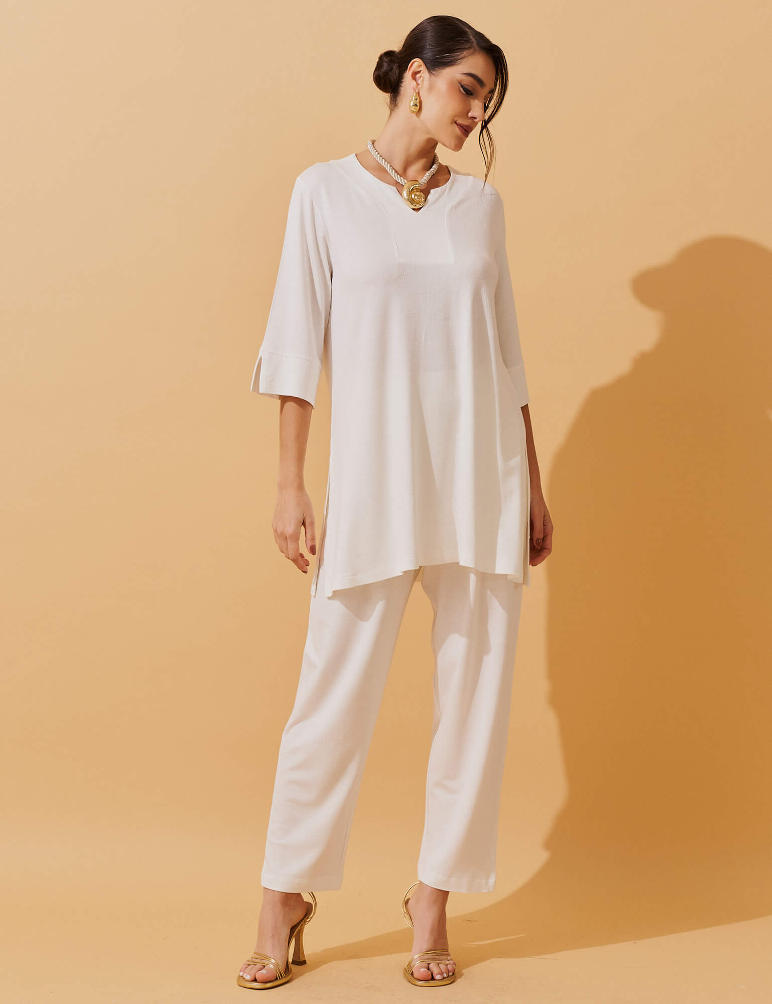 Conjunto Vicenza Briana Off White
