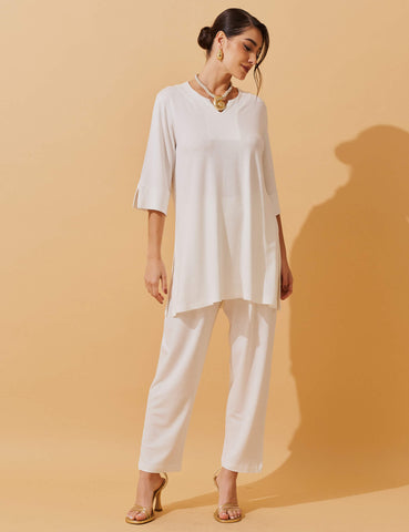 Conjunto Vicenza Briana Off White