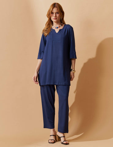 Conjunto Vicenza Briana Azul Marinho