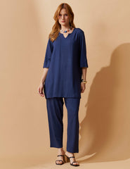 Conjunto Vicenza Briana Azul Marinho