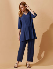Conjunto Vicenza Briana Azul Marinho