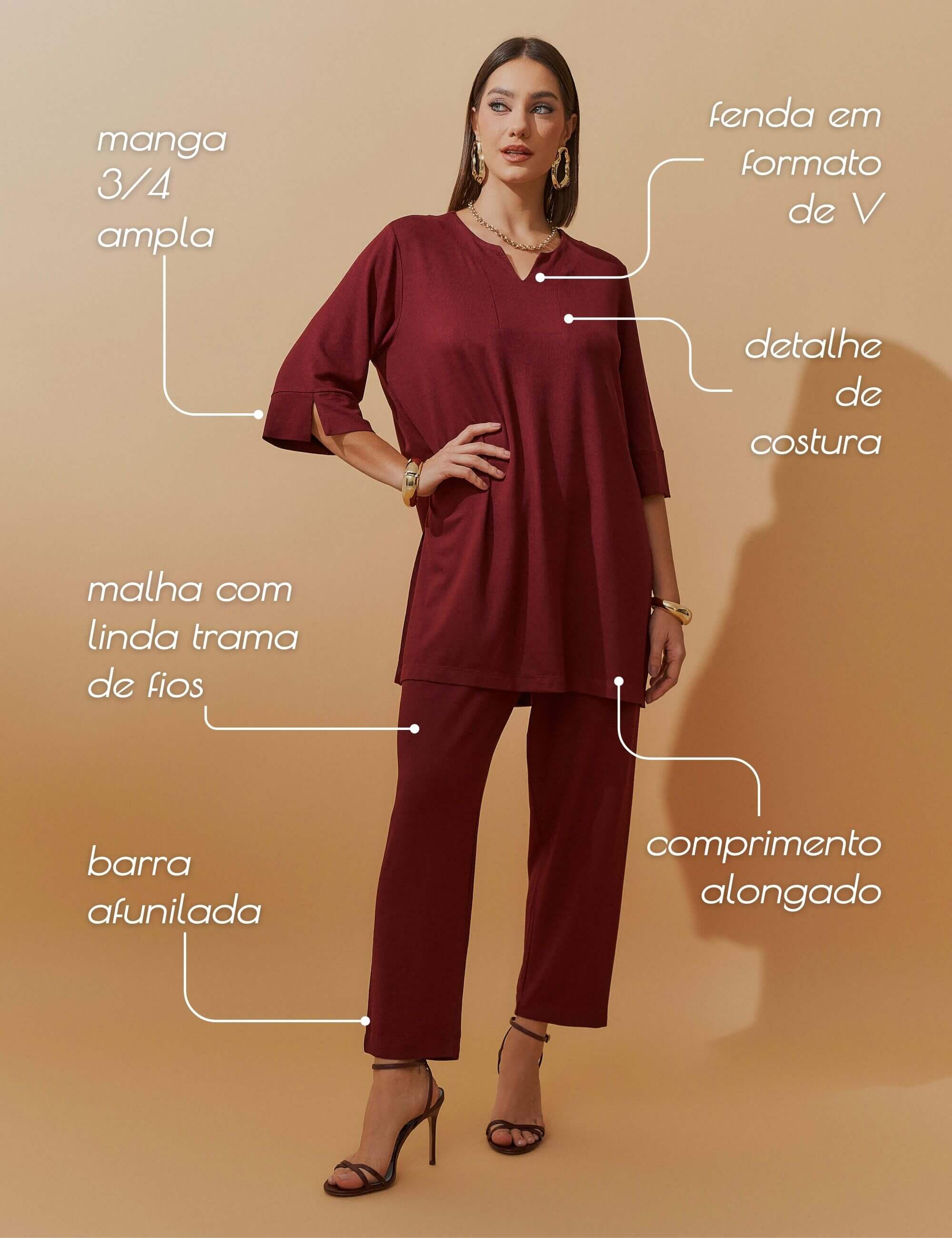 Conjunto Vicenza Briana Bordo