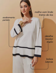 Conjunto Vicenza Balfina Off White