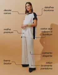 Conjunto Bete Off White