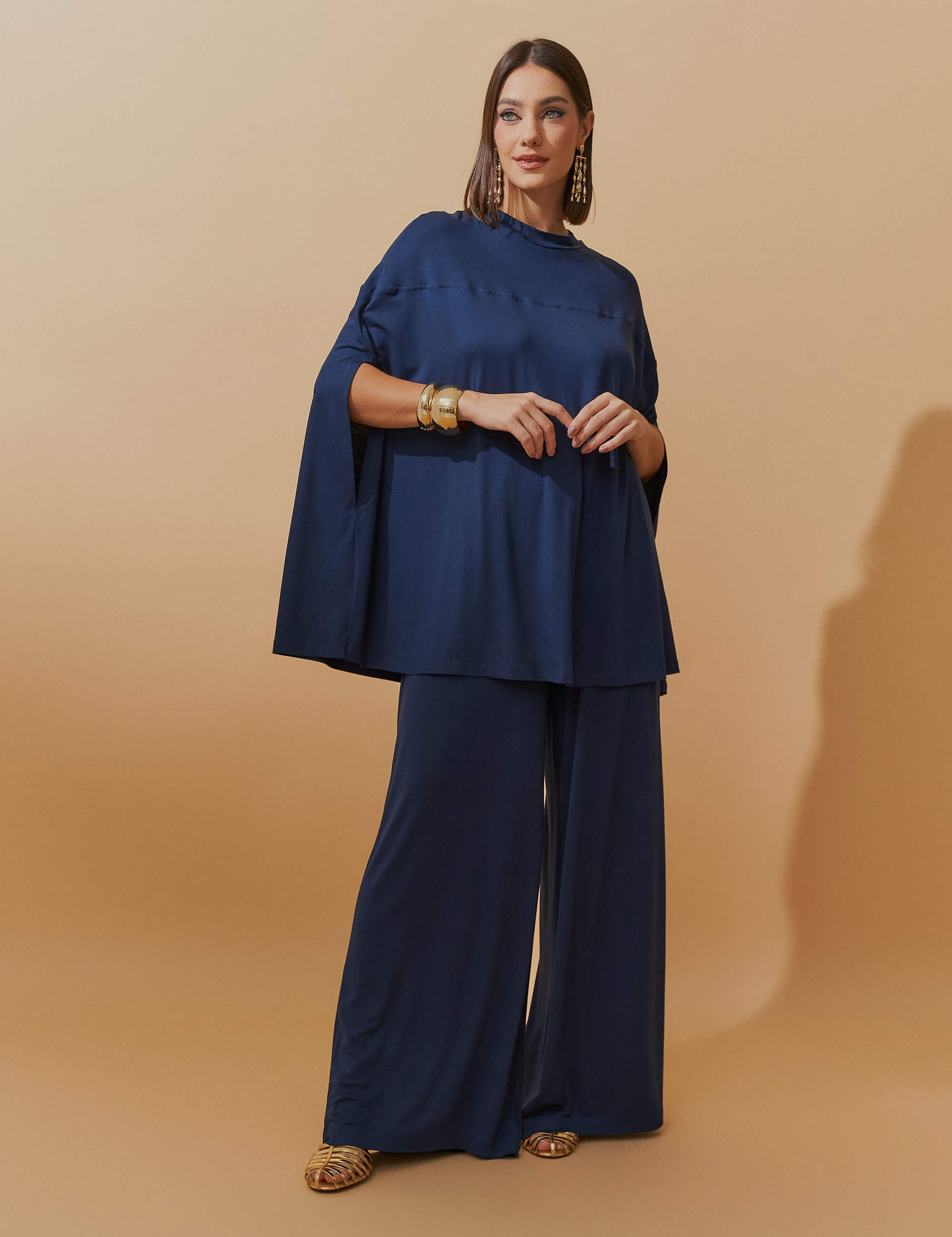 Conjunto Bartira Azul Marinho