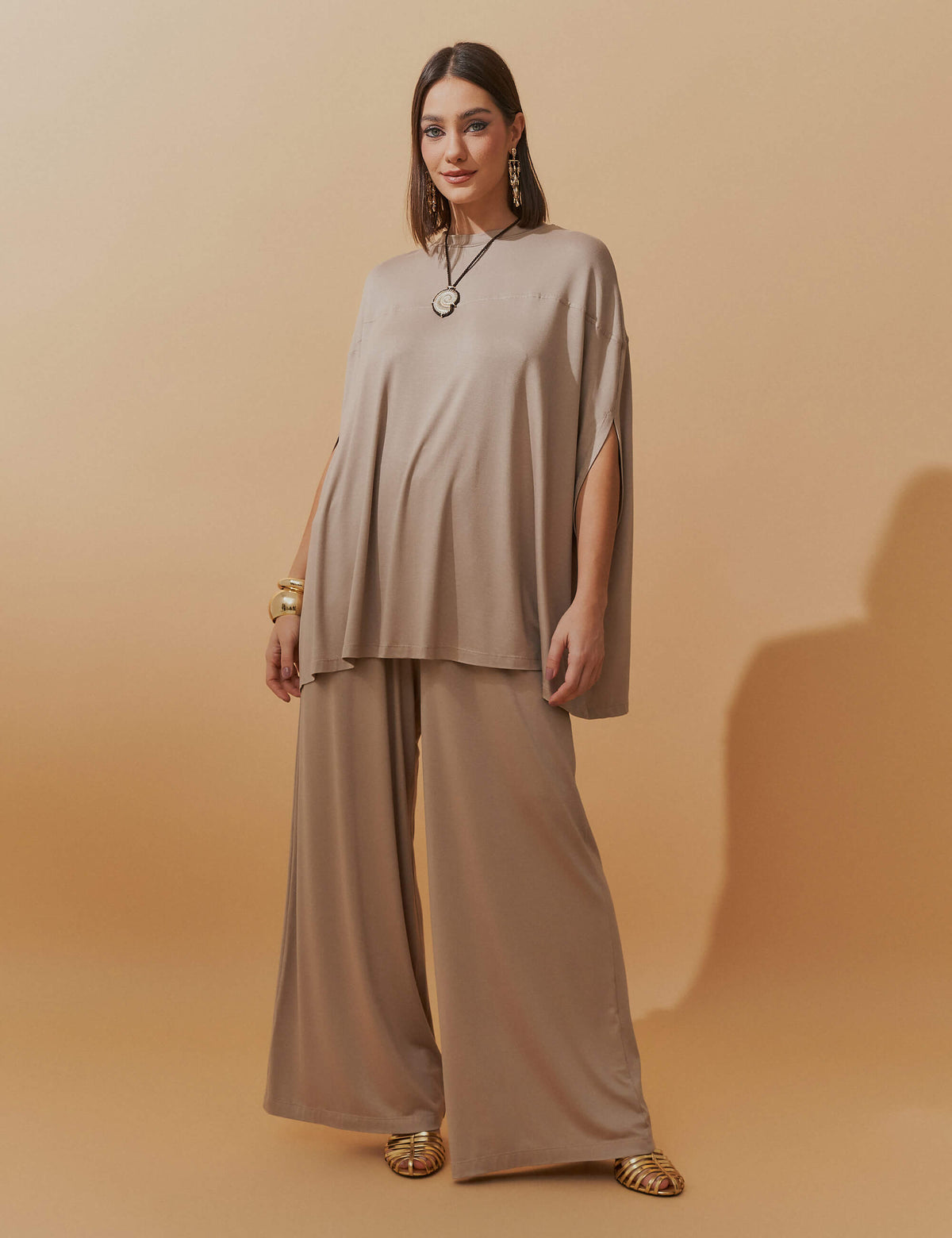 Conjunto Bartira Taupe