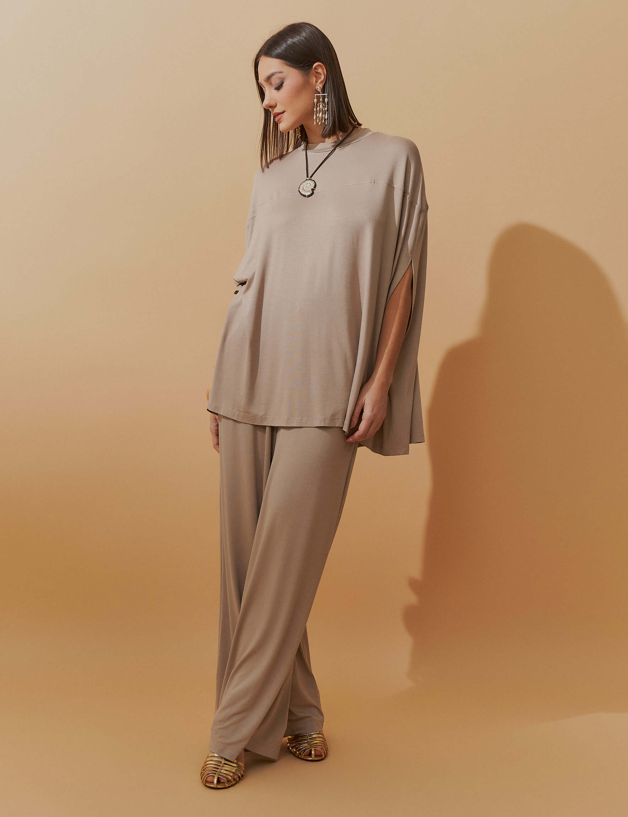 Conjunto Bartira Taupe