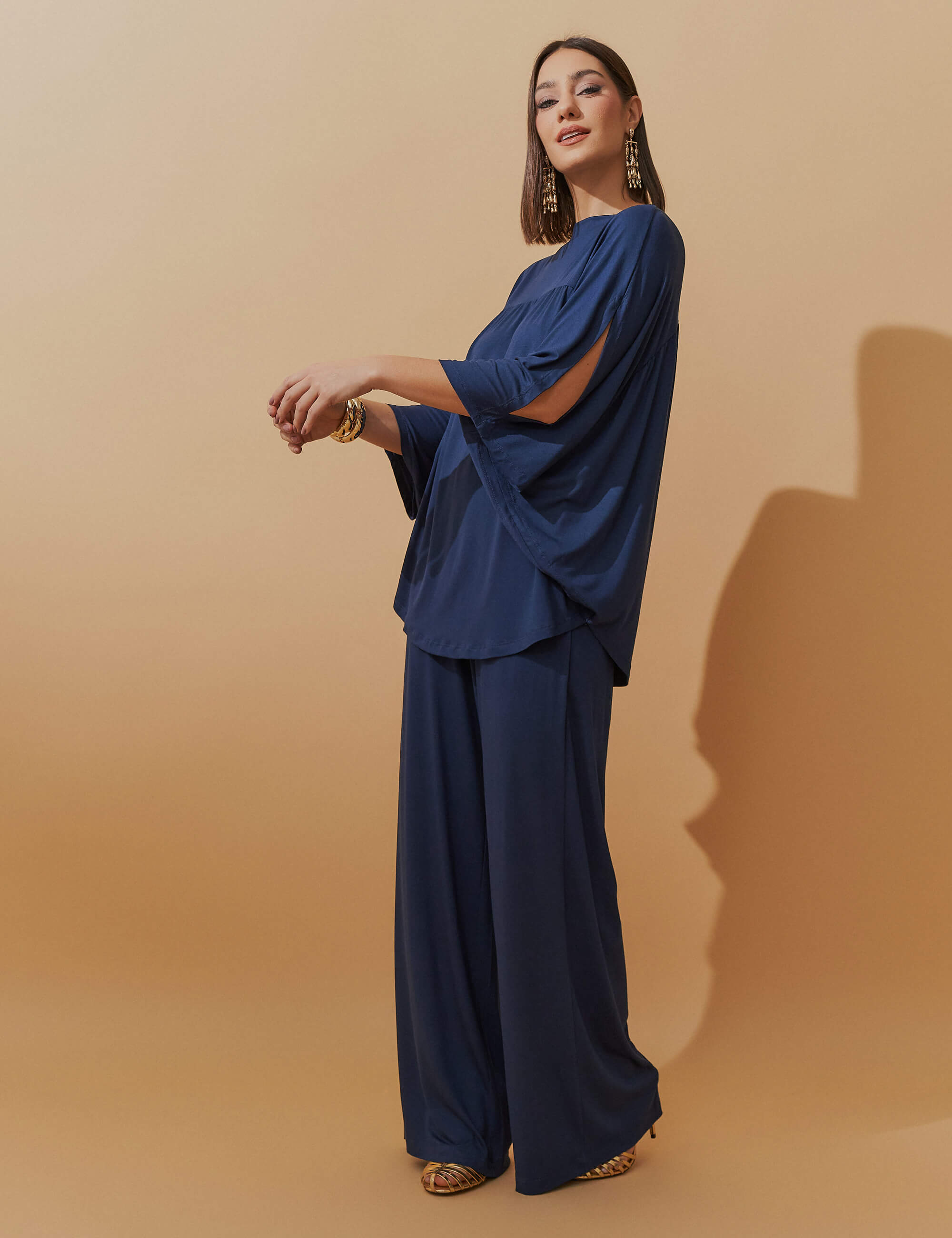 Conjunto Berta Azul Marinho