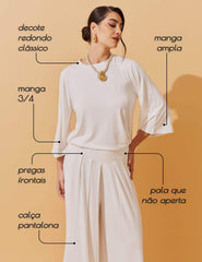 Conjunto Brigida Off White