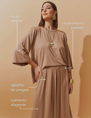 Conjunto Brigida Bege Awake