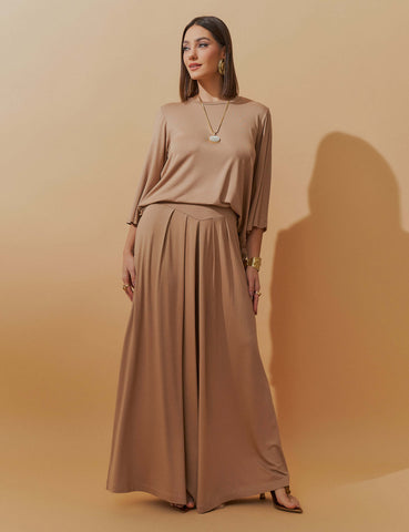 Conjunto Brigida Bege Awake