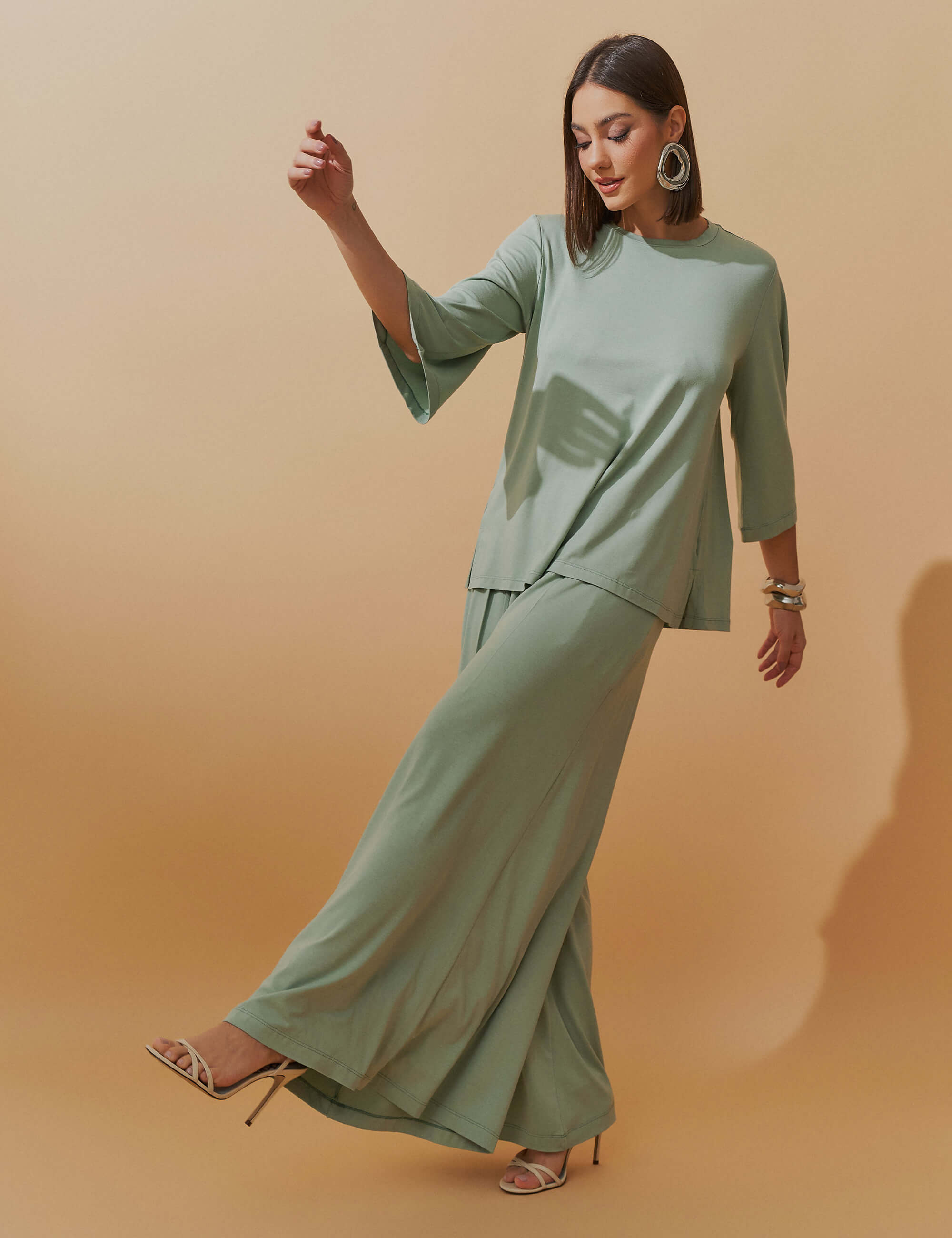 Conjunto Brigida Verde Menta