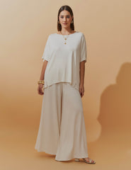 Conjunto Lino Brisa Off White