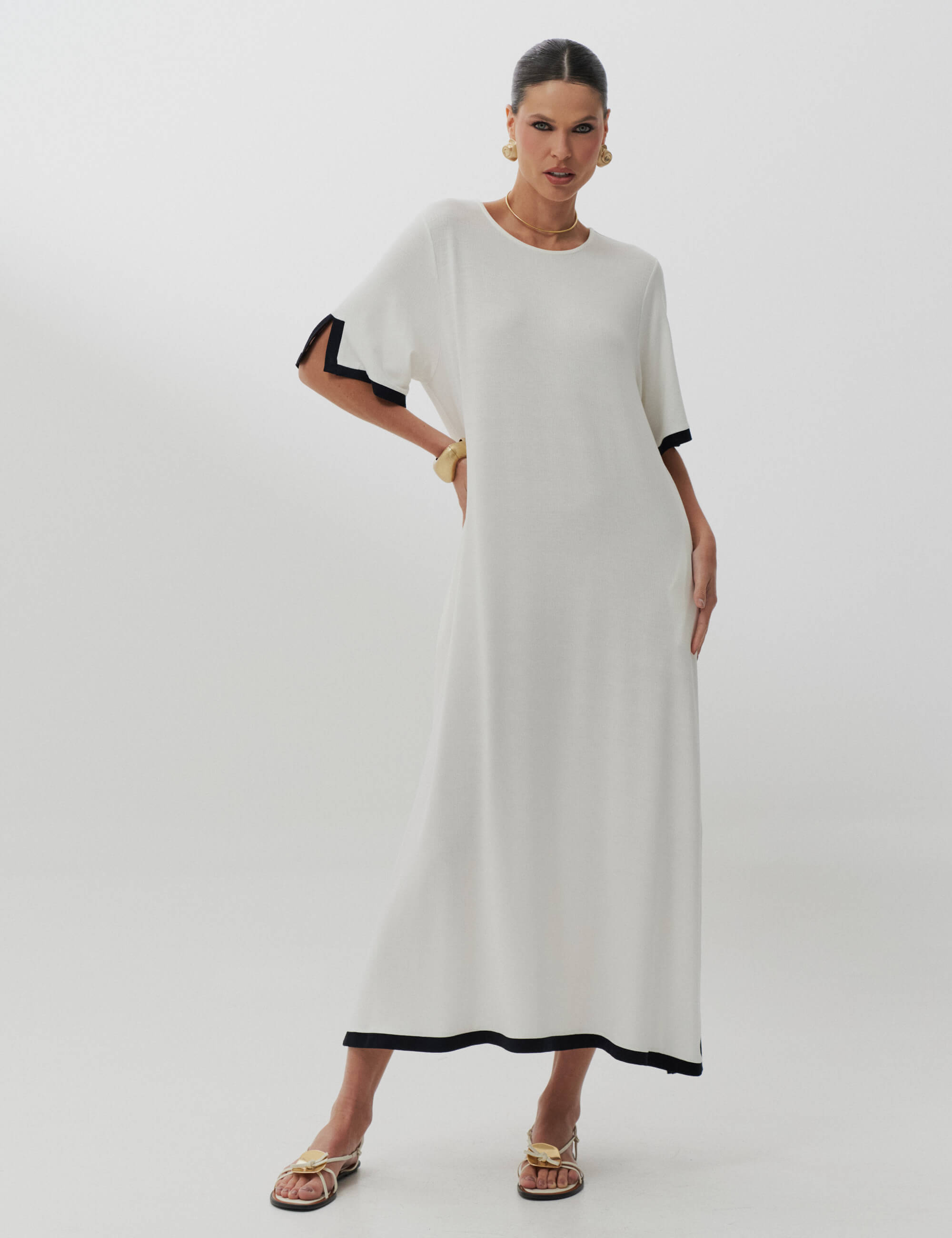 Vestido Vicenza Catrina Off White