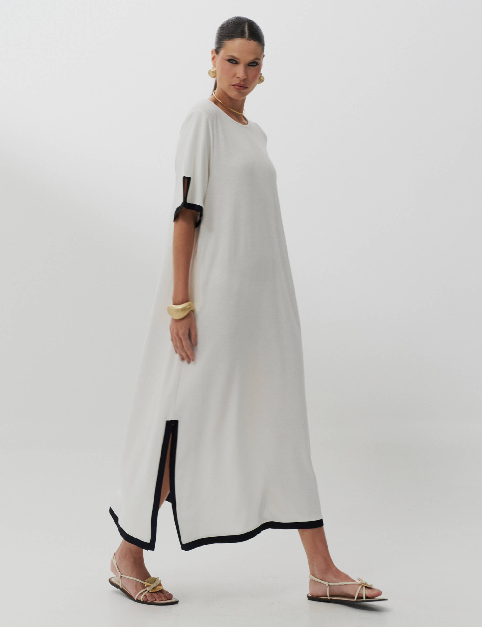 Vestido Vicenza Catrina Off White