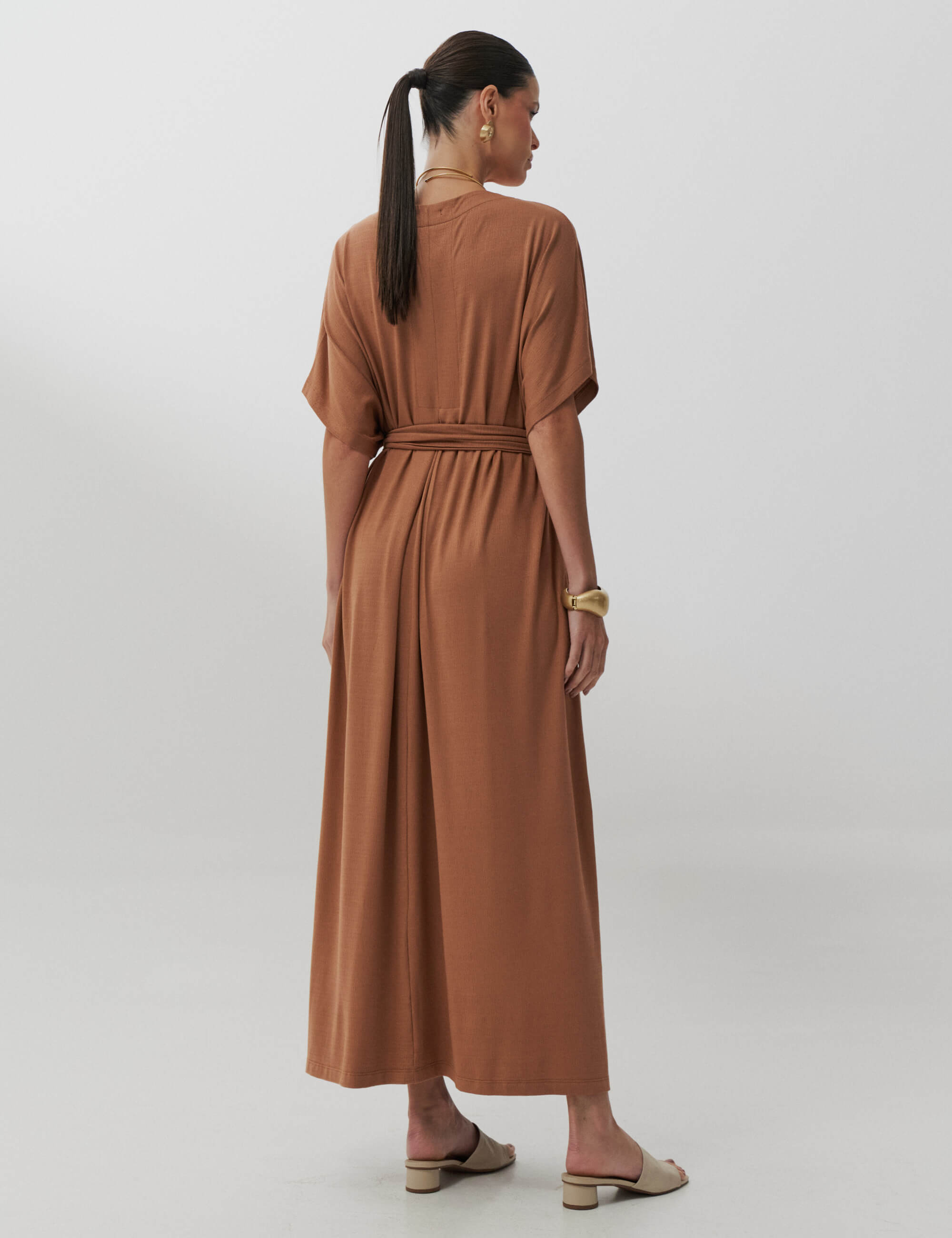 Vestido Vicenza Celina Mocha Mousse