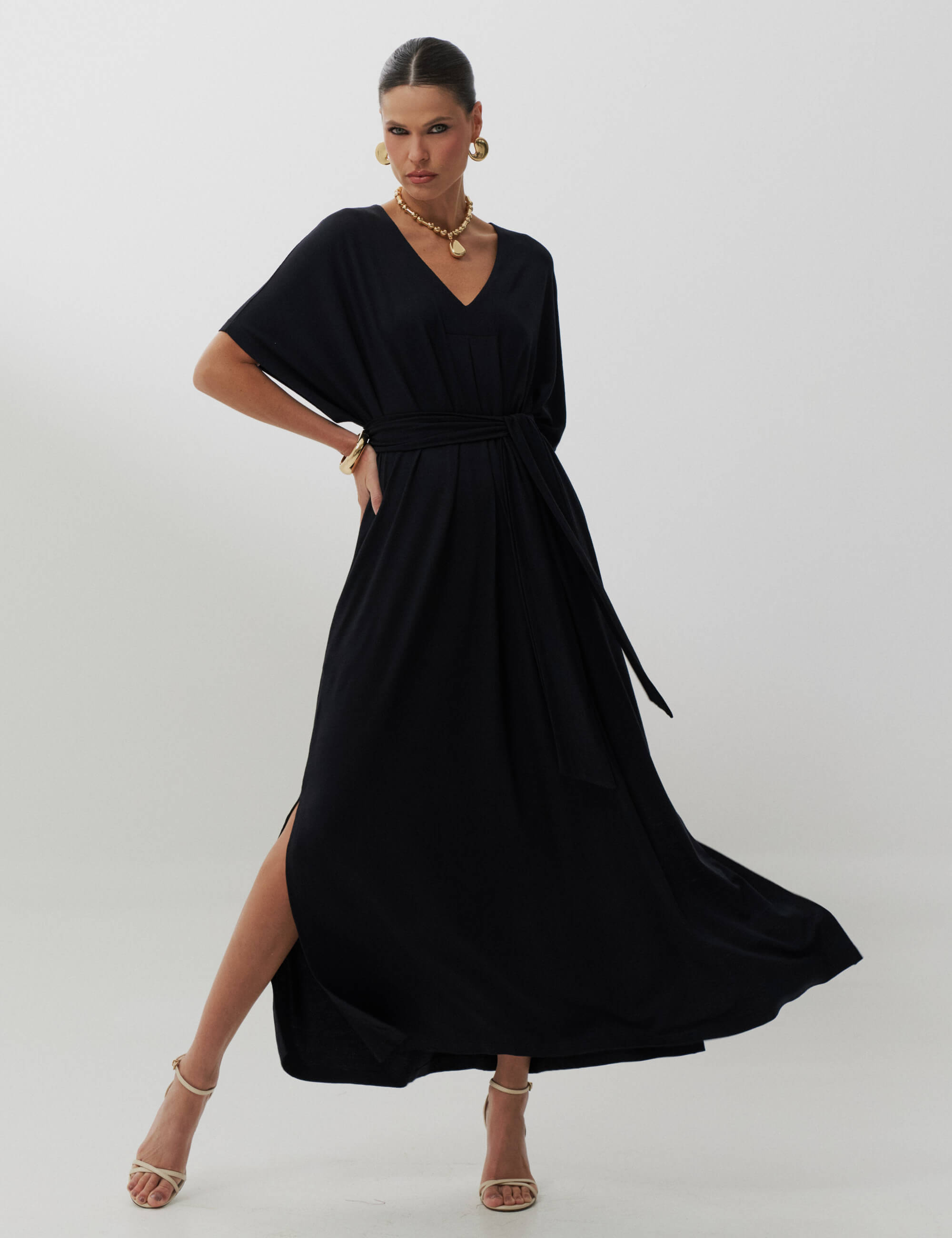 Vestido Vicenza Celina Preto