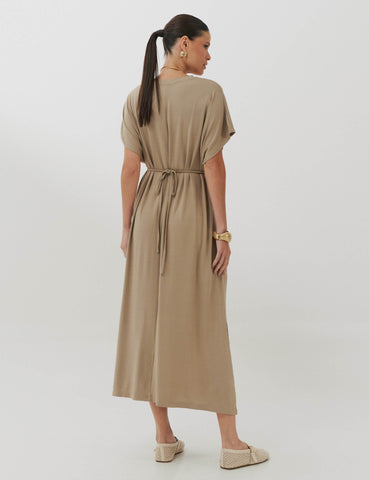 Vestido Vicenza Clara  Taupe