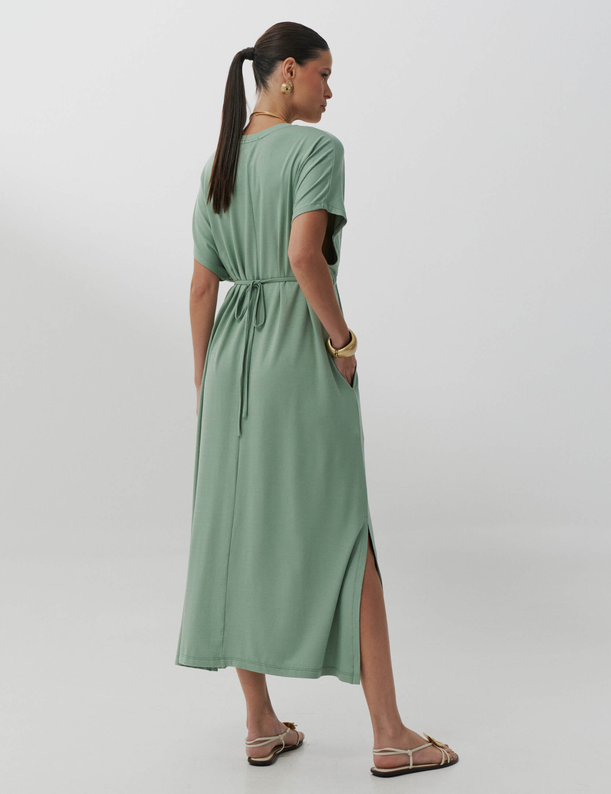 Vestido Vicenza Clara Verde Menta