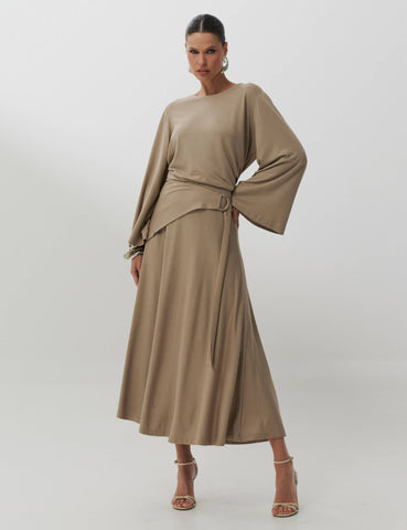 Conjunto Vicenza Clementine Taupe
