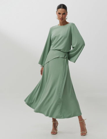 Conjunto Vicenza Clementine Verde Menta
